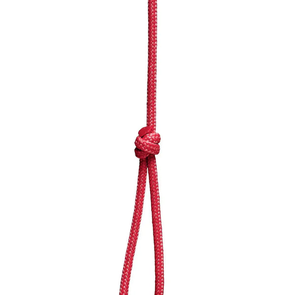 T Smile Bracelet with Red Cord in 18k Rose Gold