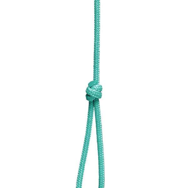 T Smile Bracelet with Rose Gold on a Blue Cord