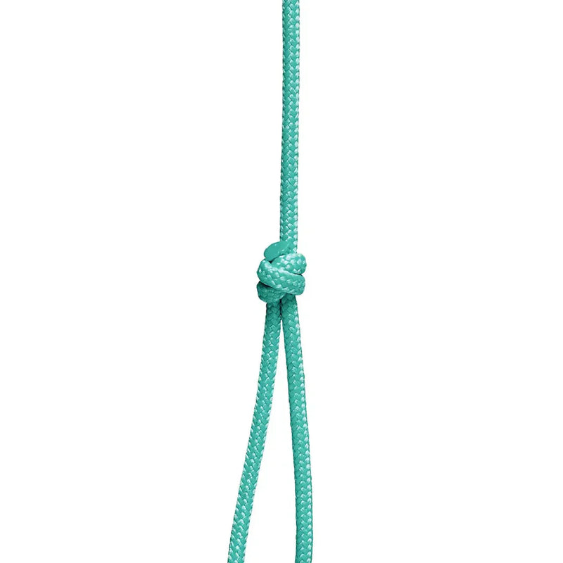 T Smile Bracelet with Rose Gold on a Blue Cord