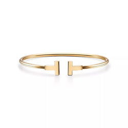 T Wire Bracelet Minimalist Women