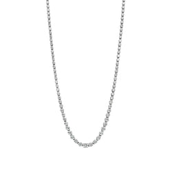 Victoria Diamond Necklace in White Gold