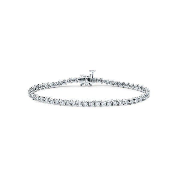 Victoria Tennis Bracelet White Gold Full Diamonds